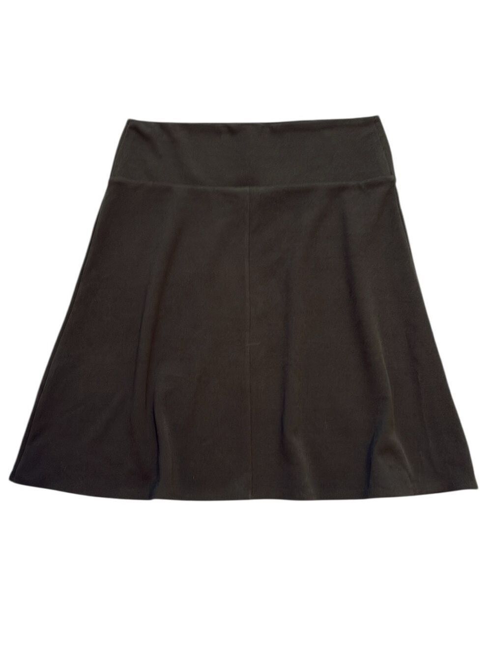 Apt. 9 A-Line Skirt Knee Length Tummy Control Olive Green Size L New - Picture 3 of 5